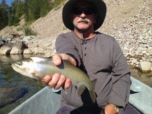 Flathead River Fly Fishing - August 11, 2015